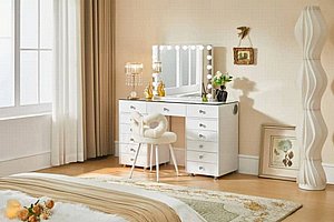 שידת איפור דגם הוליווד שידת איפור דגם הוליווד